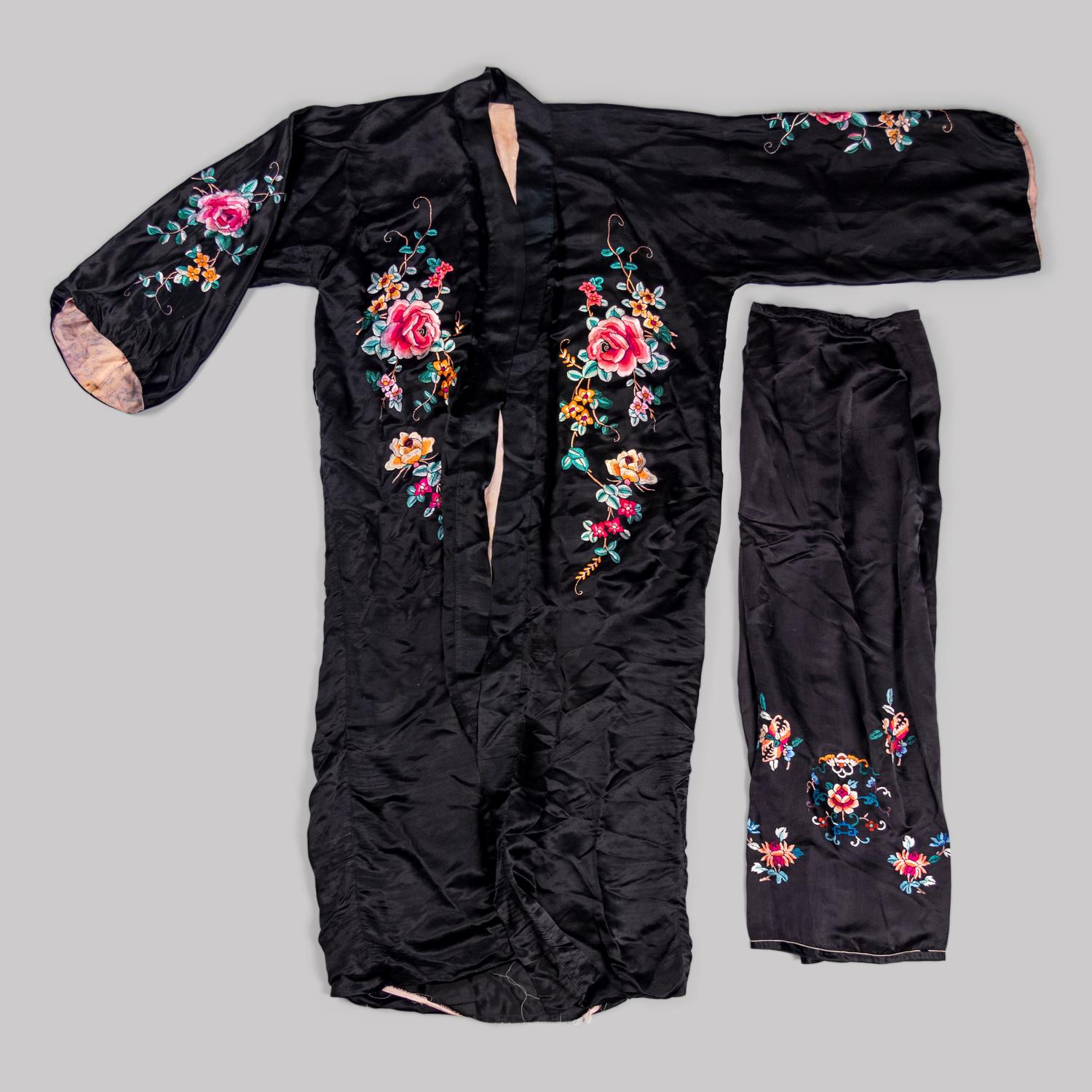 Four Chinese Embroidered Silk Ladies' Jackets