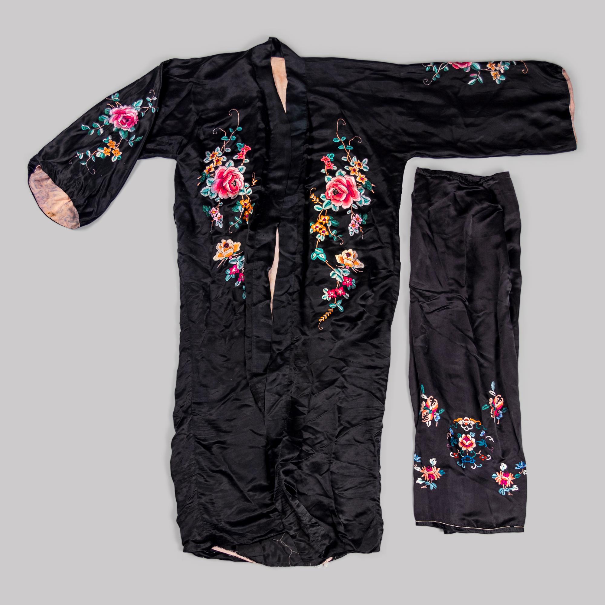 Four Chinese Embroidered Silk Ladies' Jackets