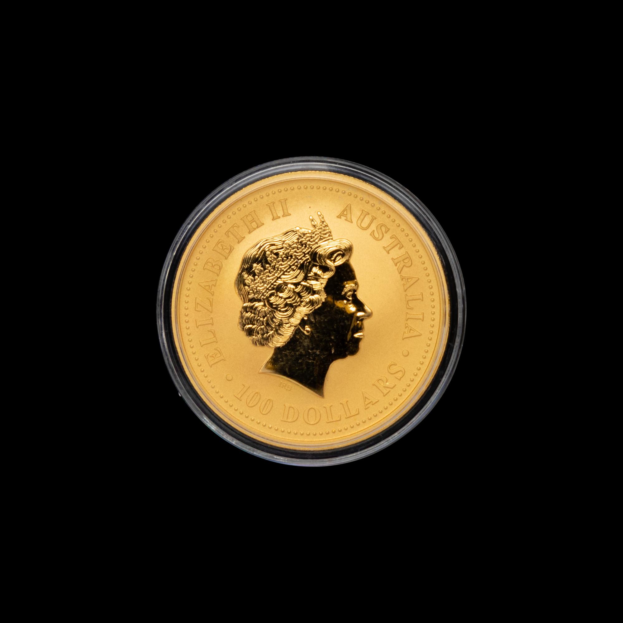 [AUSTRALIA] A 2000 Australian Nugget: Kangaroo $100 Gold Proof Coin