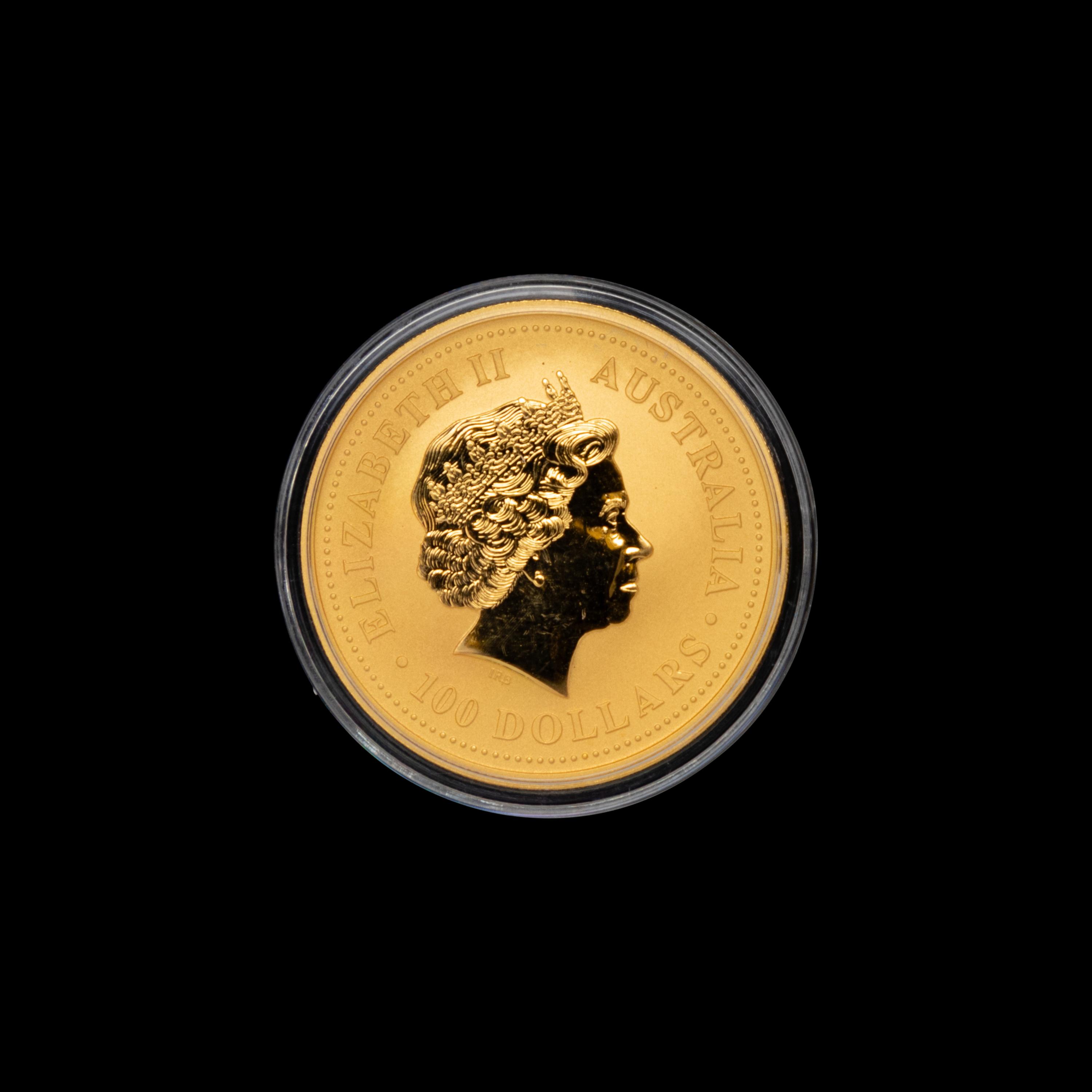 [AUSTRALIA] A 2000 Australian Nugget: Kangaroo $100 Gold Proof Coin