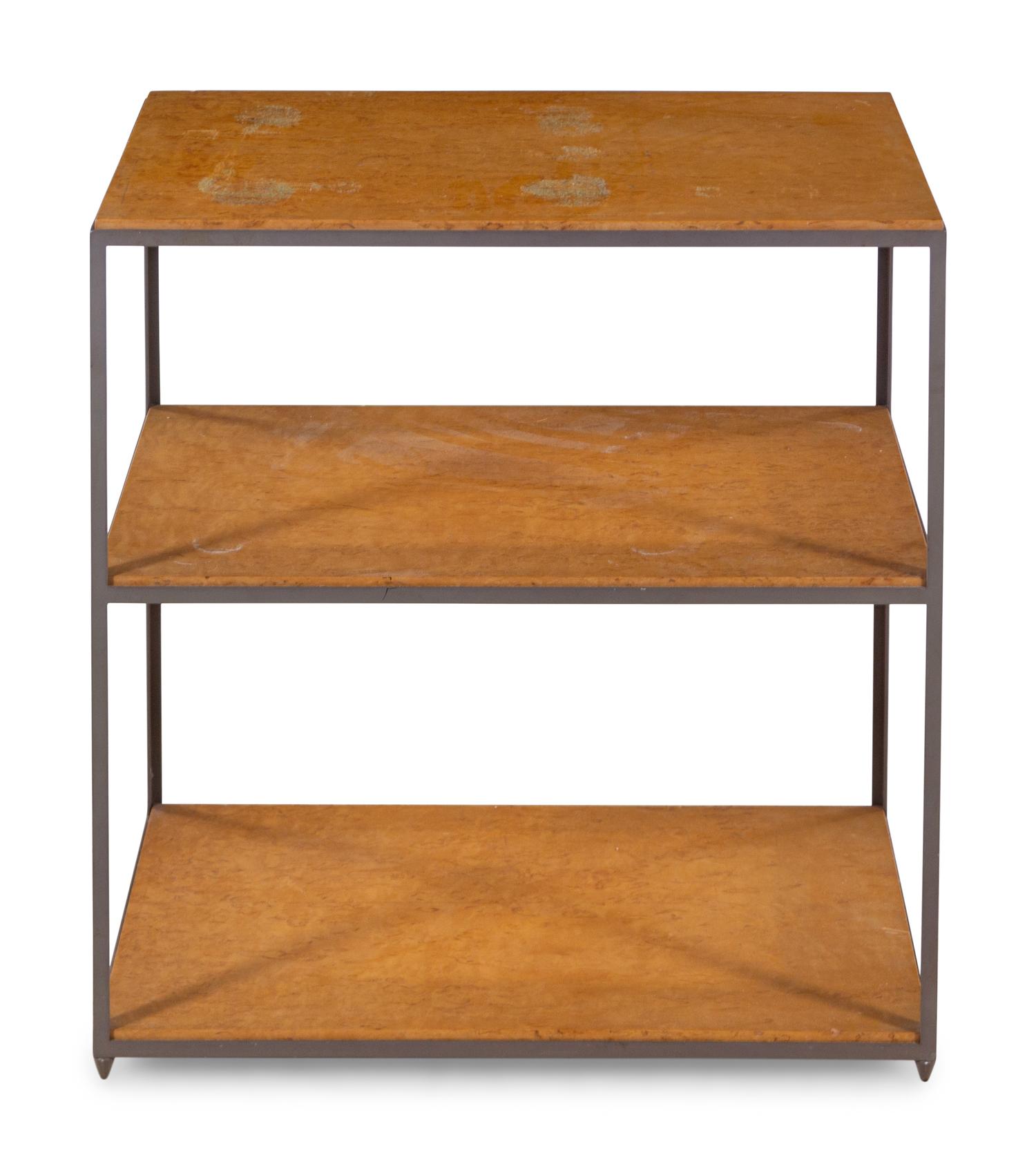 Three-Tiered Table, model 4611, Dunbar, USA