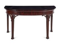 An Irish George III Mahogany Console Table