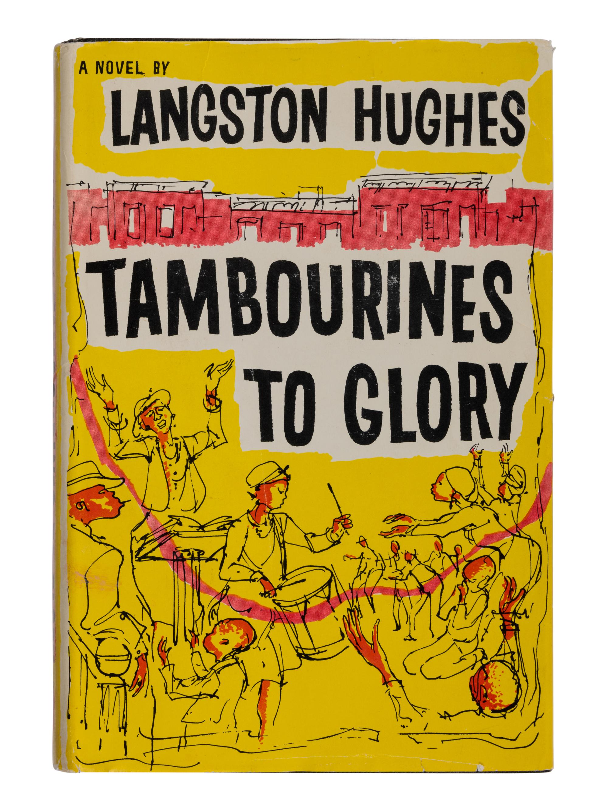 HUGHES, Langston (1901-1967). Tambourines to Glory . New York: The John Day Company, 1958.