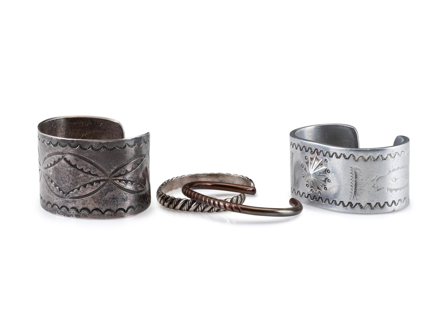Navajo and Southwestern-style Cuff Bracelets