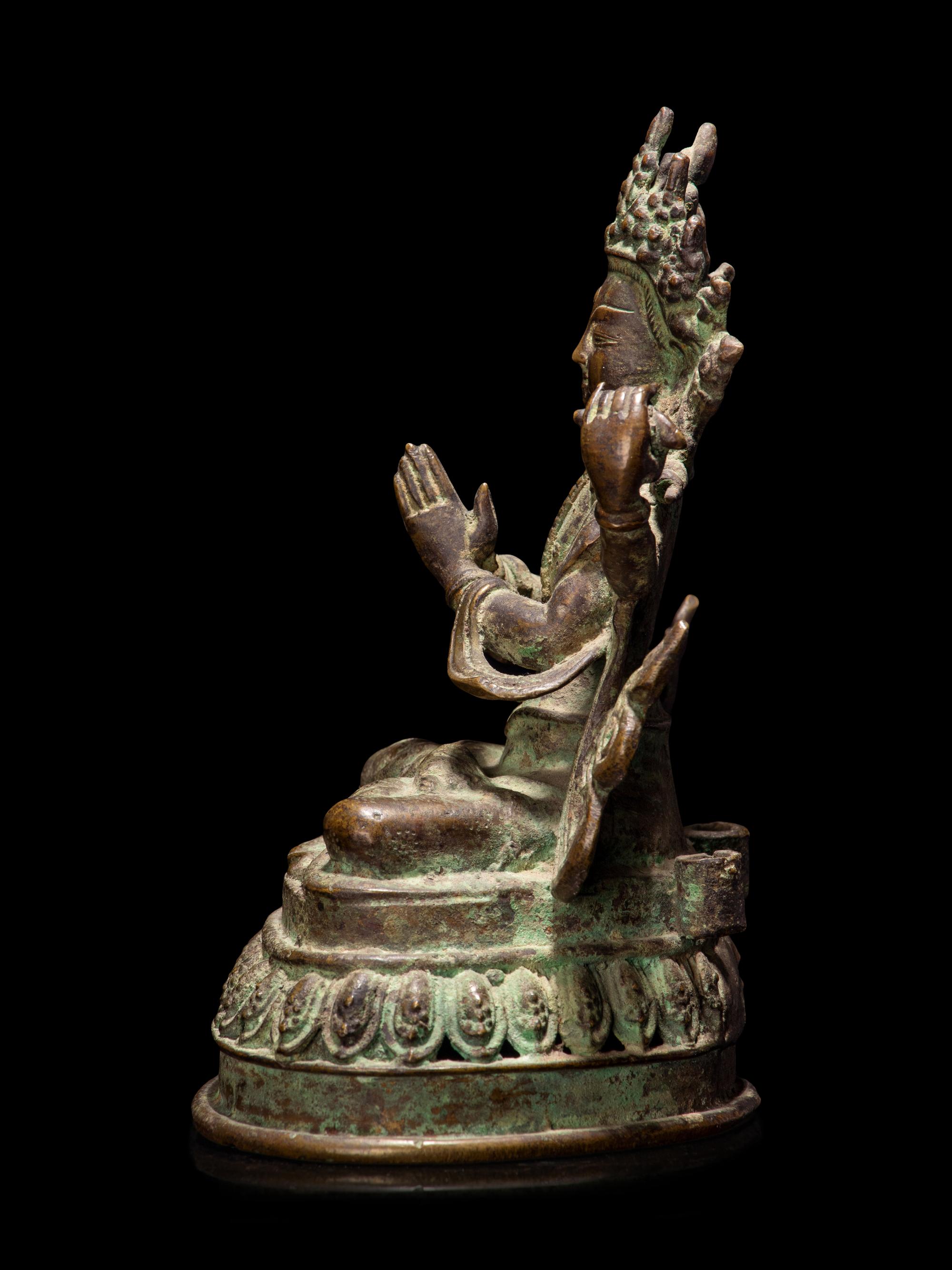 Two Asian Bronze Figures