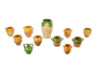 A Group of Eleven Ceramic Jardinières