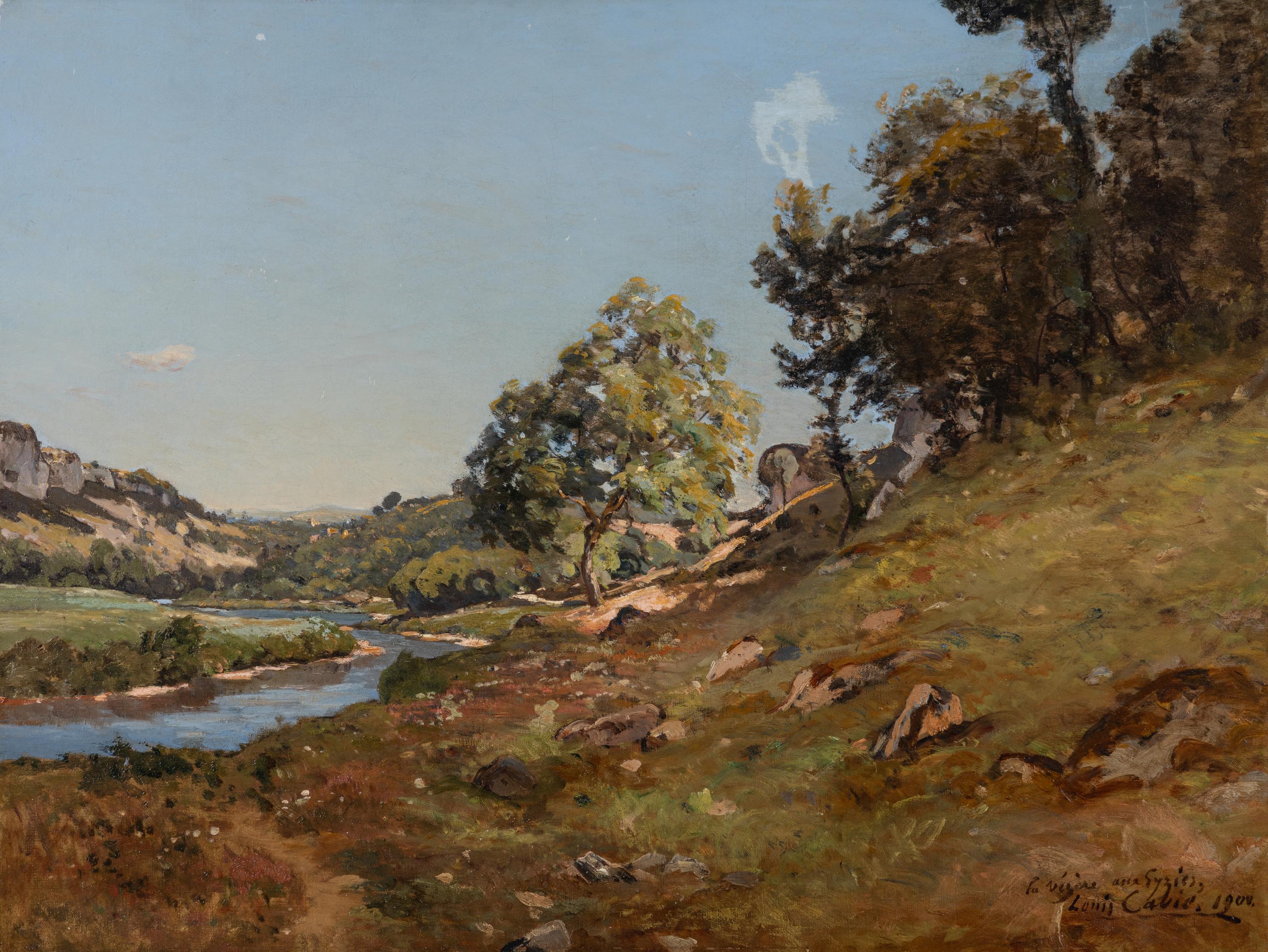 Louis Alexandre Cabie (French, 1853-1939) — The Vezere at es Eyzies , 1900