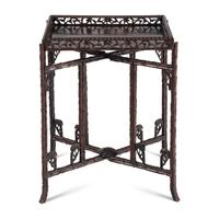 A Chinese Rosewood Tray Table