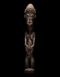 Four African Wood Figures