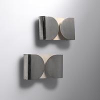 Pair of ' Foglio' Sconces, c. 1970 Flos, Italy