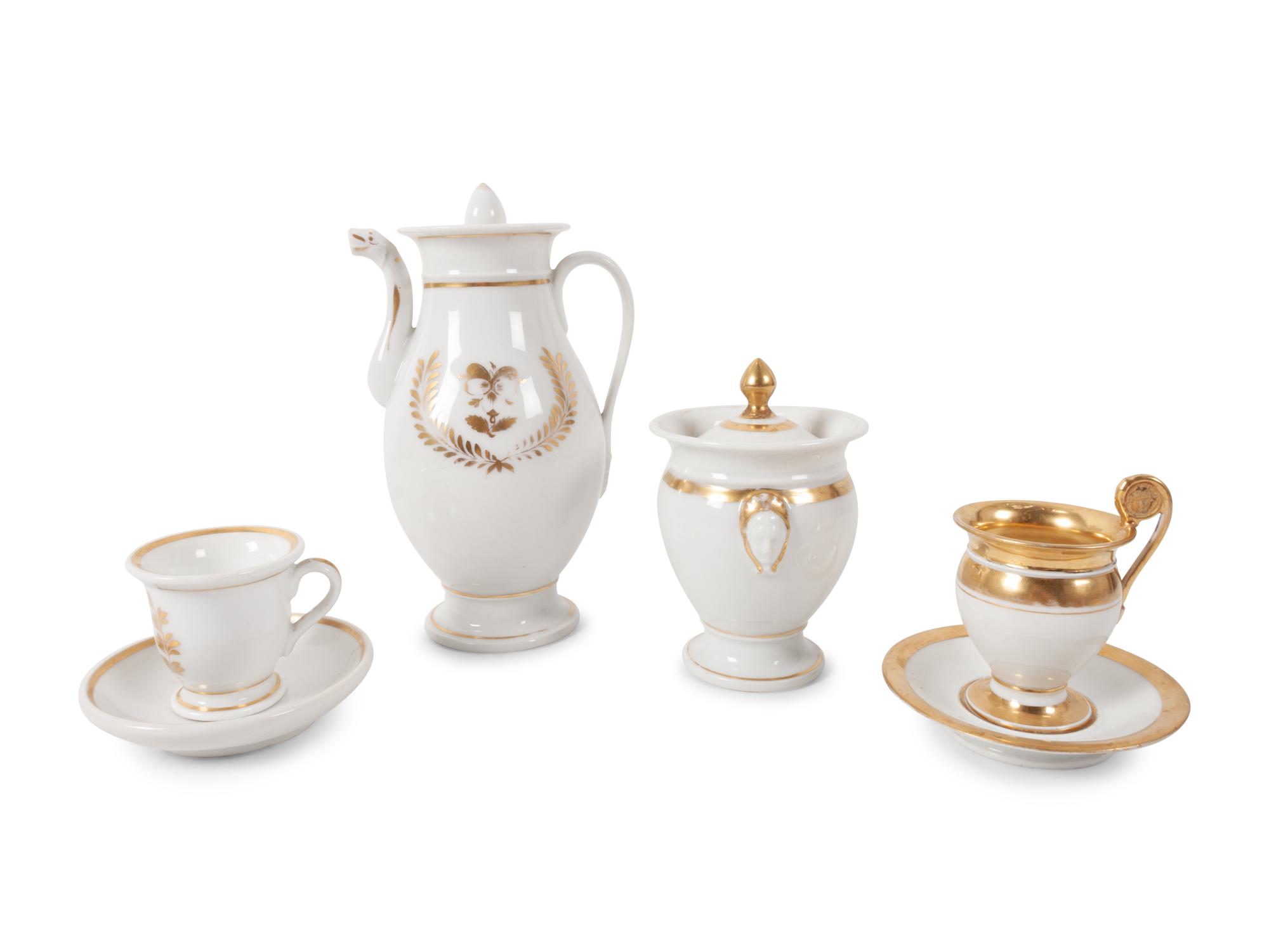 A Group of Napoleon III Porcelain
