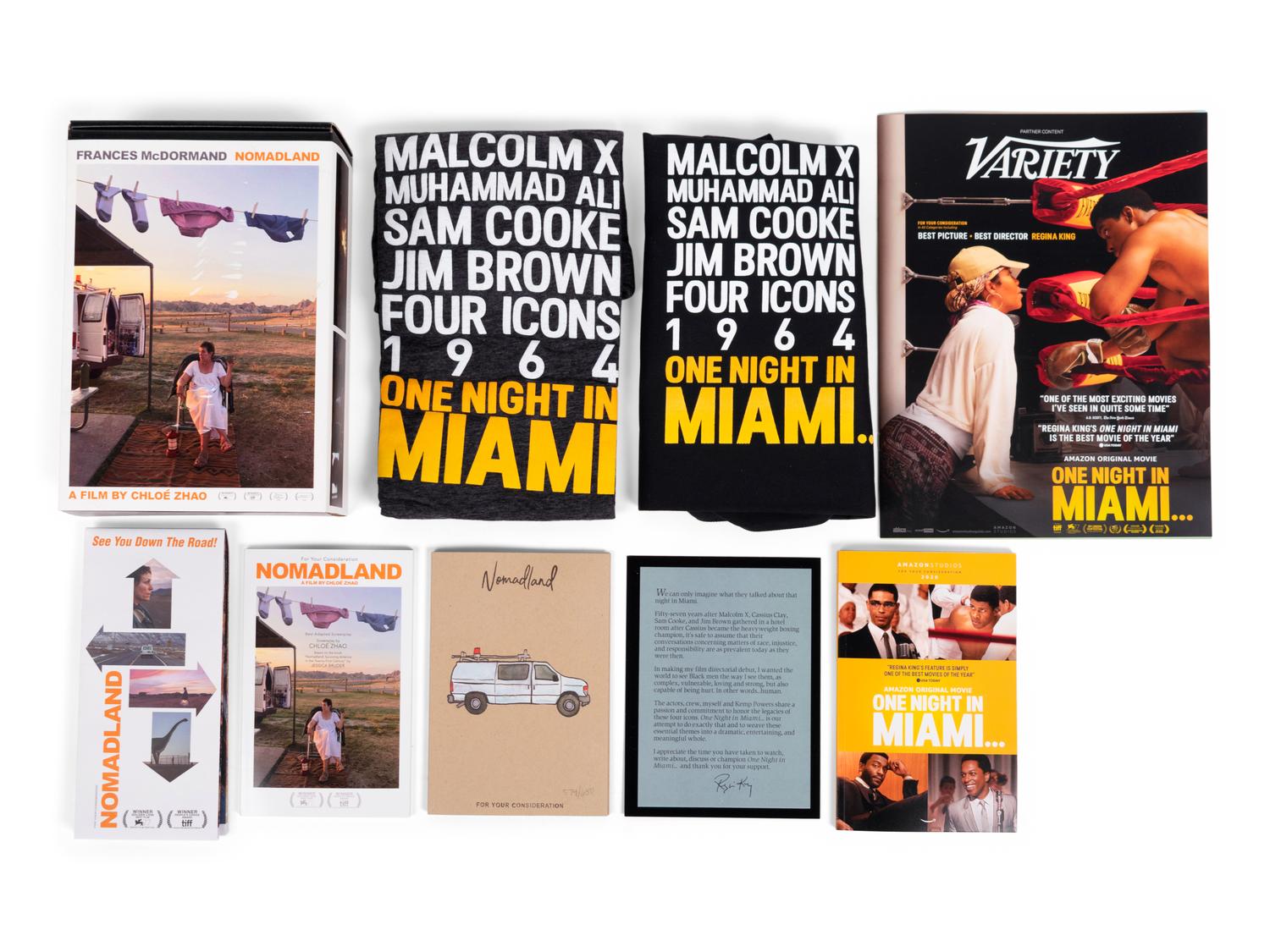 (Film Memorabilia) A group of memorabilia from two films, comprising: