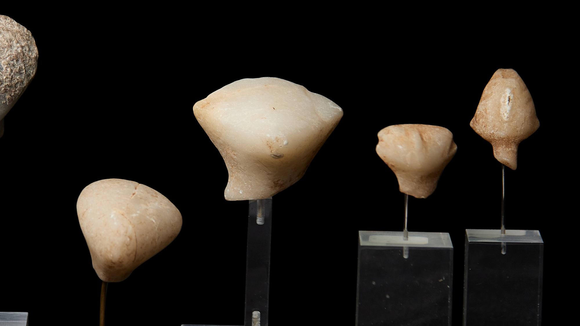 A Group of 6 Anatolian Marble Heads