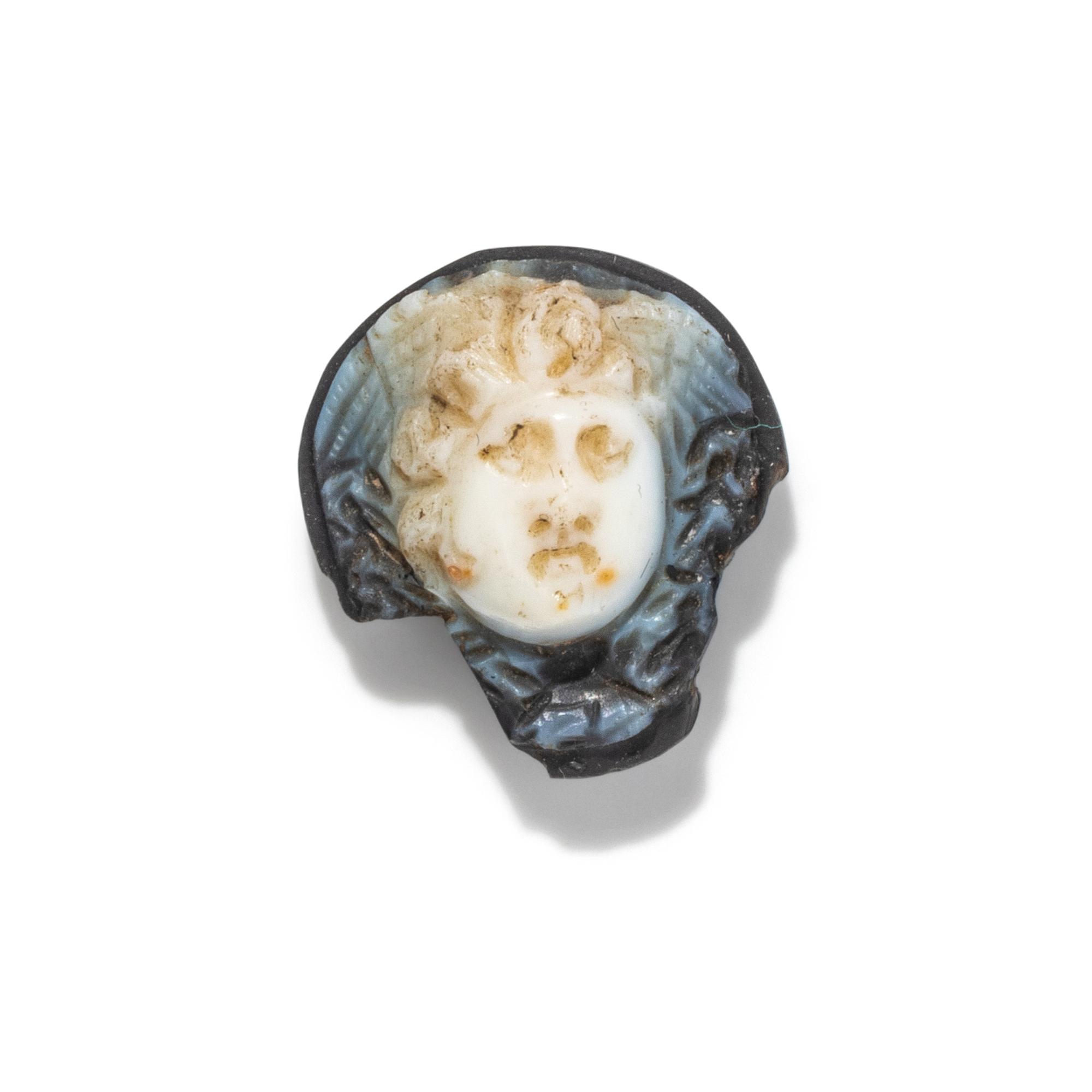 A Roman Onyx Cameo with the Head of Medusa