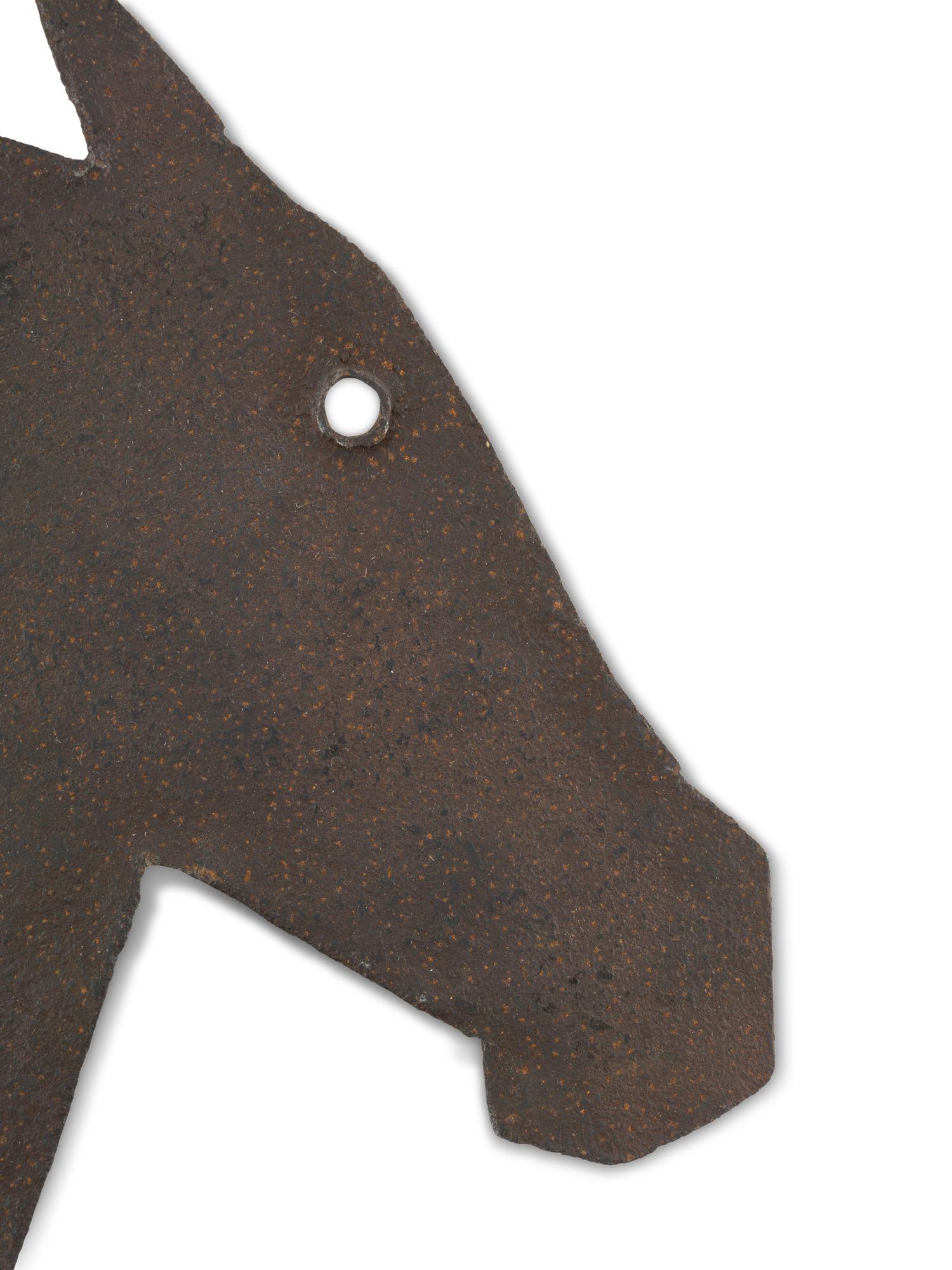 A Cut Sheet Iron Indian Chief Weathervane