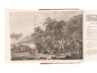 [EXPLORATION -- PACIFIC]. COOK, Capt. James (1728-1779), and Capt. James KING (1750-1784). [Third voyage]. Troisieme voyage de Cook, ou voyage a l'ocean Pacifique... pour faire des decouvertes dans l'hemisphre nord, pour determiner la position & le'tendue de la cote ouest de l'Amerique Septentrionale, sa distance de l'Asie, & resoudre la question du passage au nord. Execute sous la direction des Capitaines Cook, Clerke & Gore, sur les vaisseaux la Resolution & la Decouverte, en 1776, 1777, 1778, 1779 & 1780 . Translated from English into French by Jean Nicholas Demunier. Paris: Hotel de Thou, 1785.