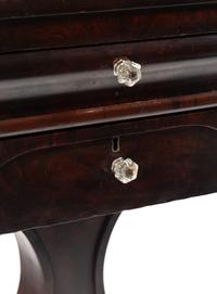 An American Classical Mahogany Bedroom Suite