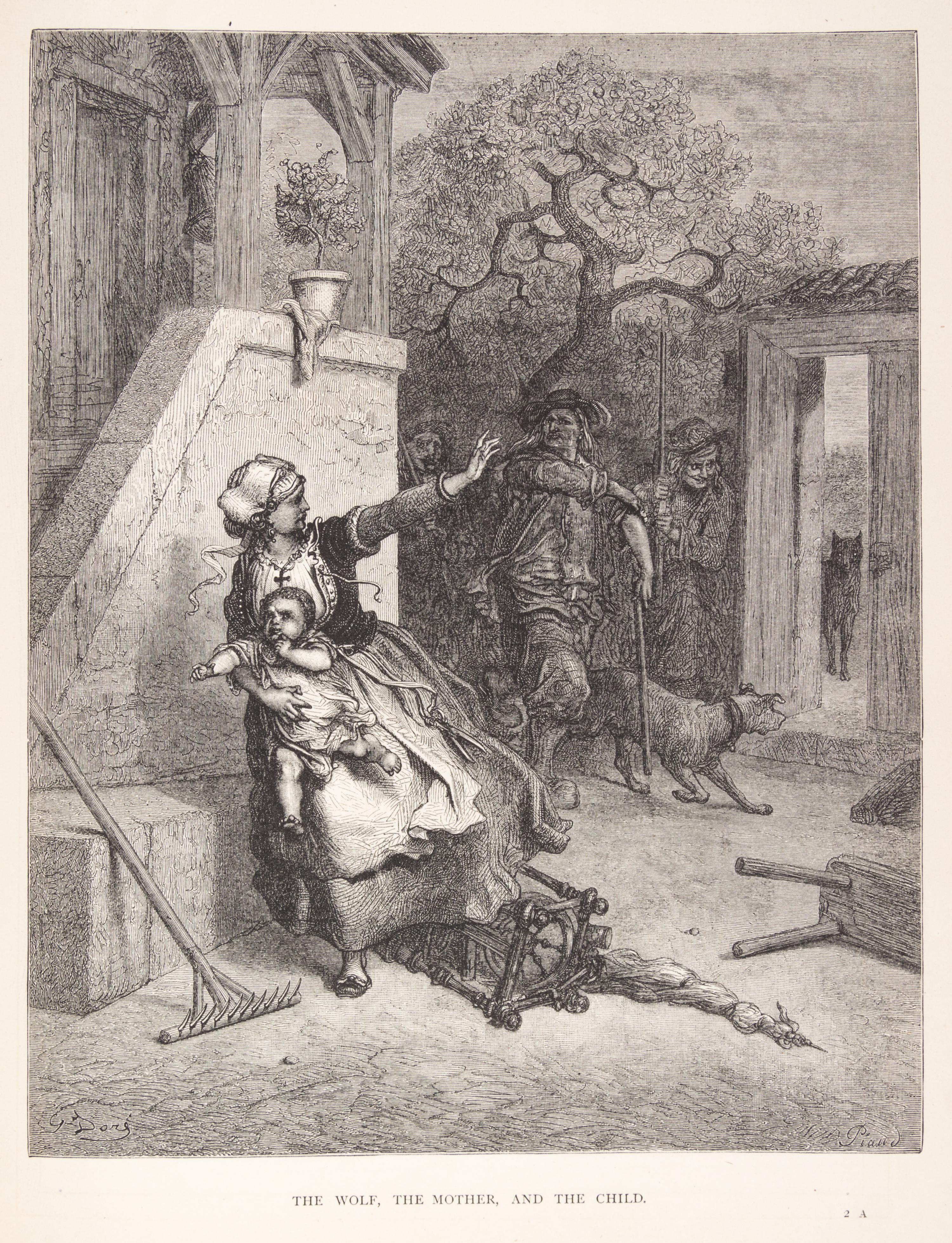 (DORE, GUSTAVE) LA FONTAINE, JEAN DE. The Fables of La Fontaine. London/NY, n.d.
