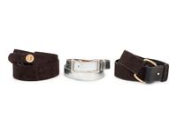 Three Belts: One Lambertson Truex, Two Loro Piana
