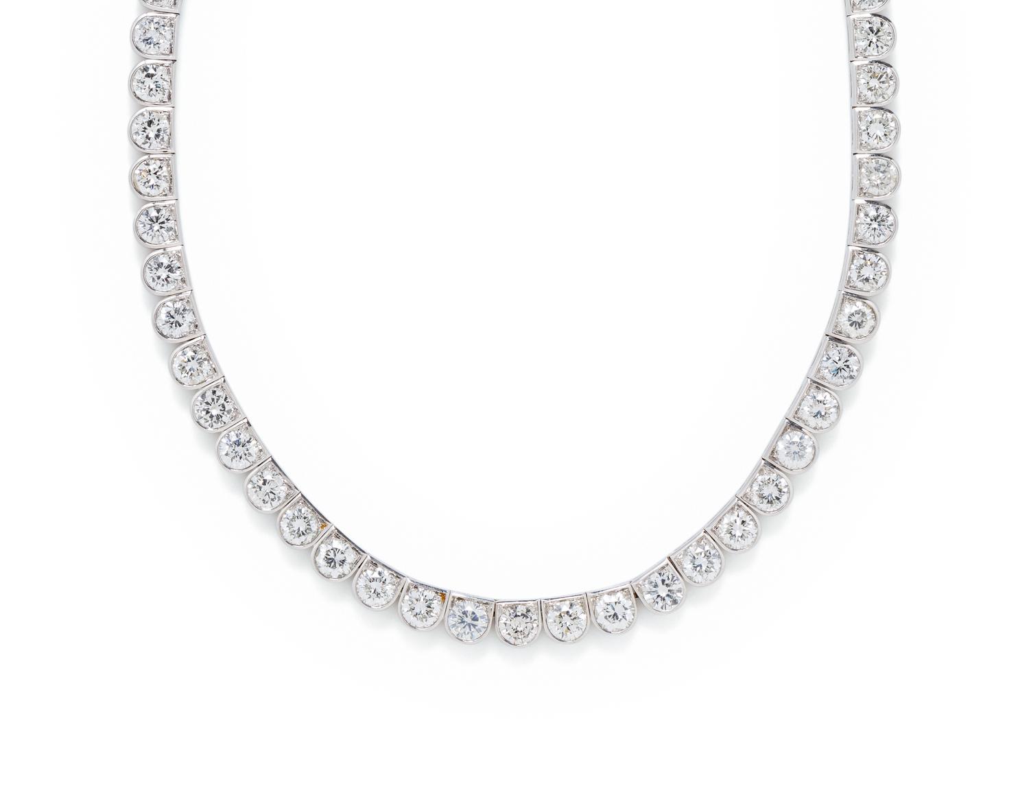 DIAMOND RIVIÈRE NECKLACE