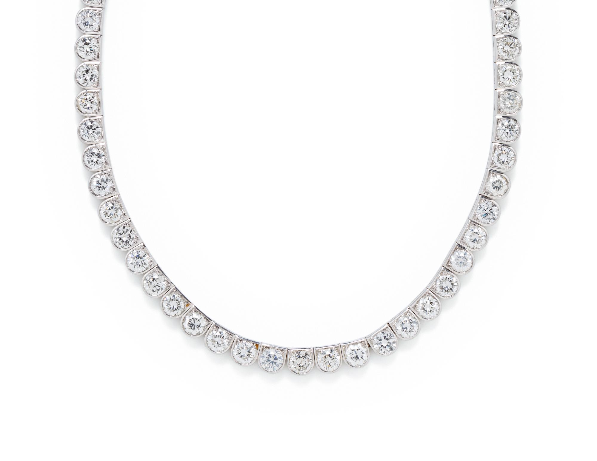 DIAMOND RIVIÈRE NECKLACE