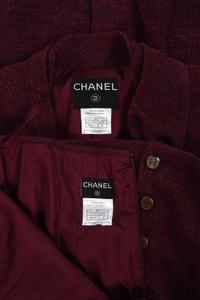 Chanel Chenille Two-Piece Double Breast Skirt Suit, Fall 1998