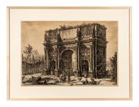 Veduta dell'Arco di Costantino from Veduti de Roma , 1771