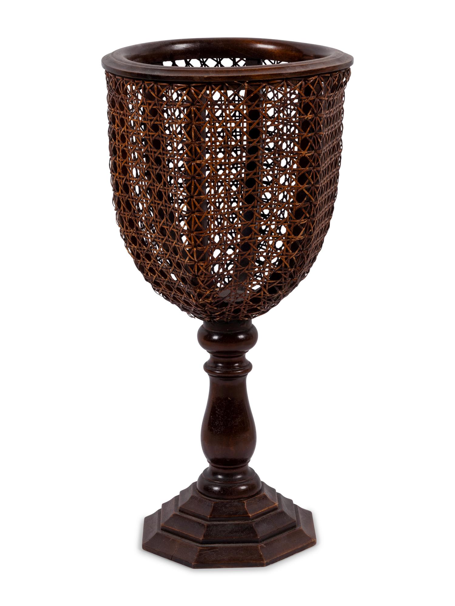 A Wicker Planter