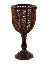 A Wicker Planter