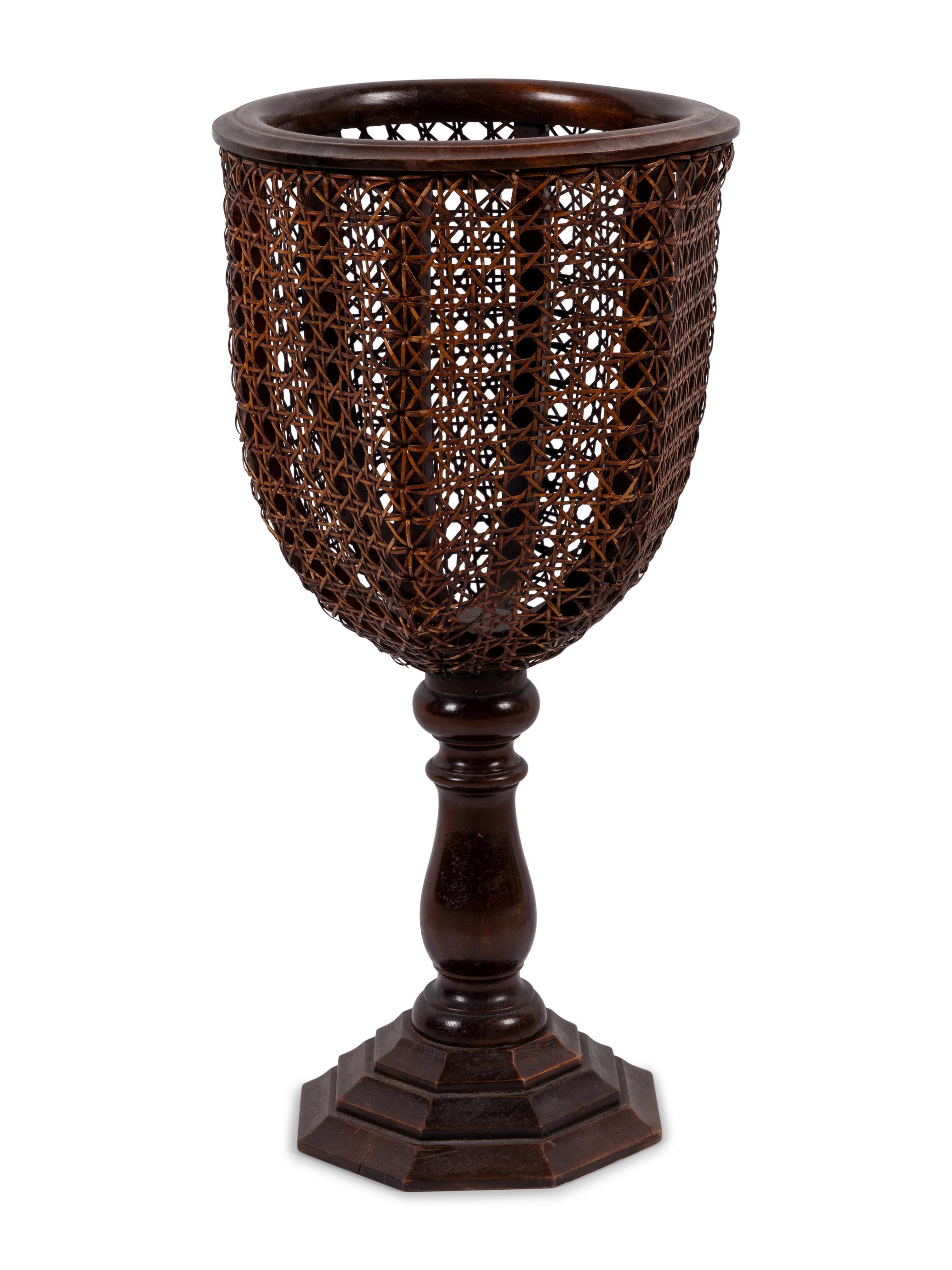 A Wicker Planter
