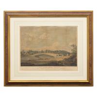 [Philadelphia] Birch, Thomas. The Upper Ferry Bridge Over the River Schuylkill near Morris street in the County of Philadelphia...