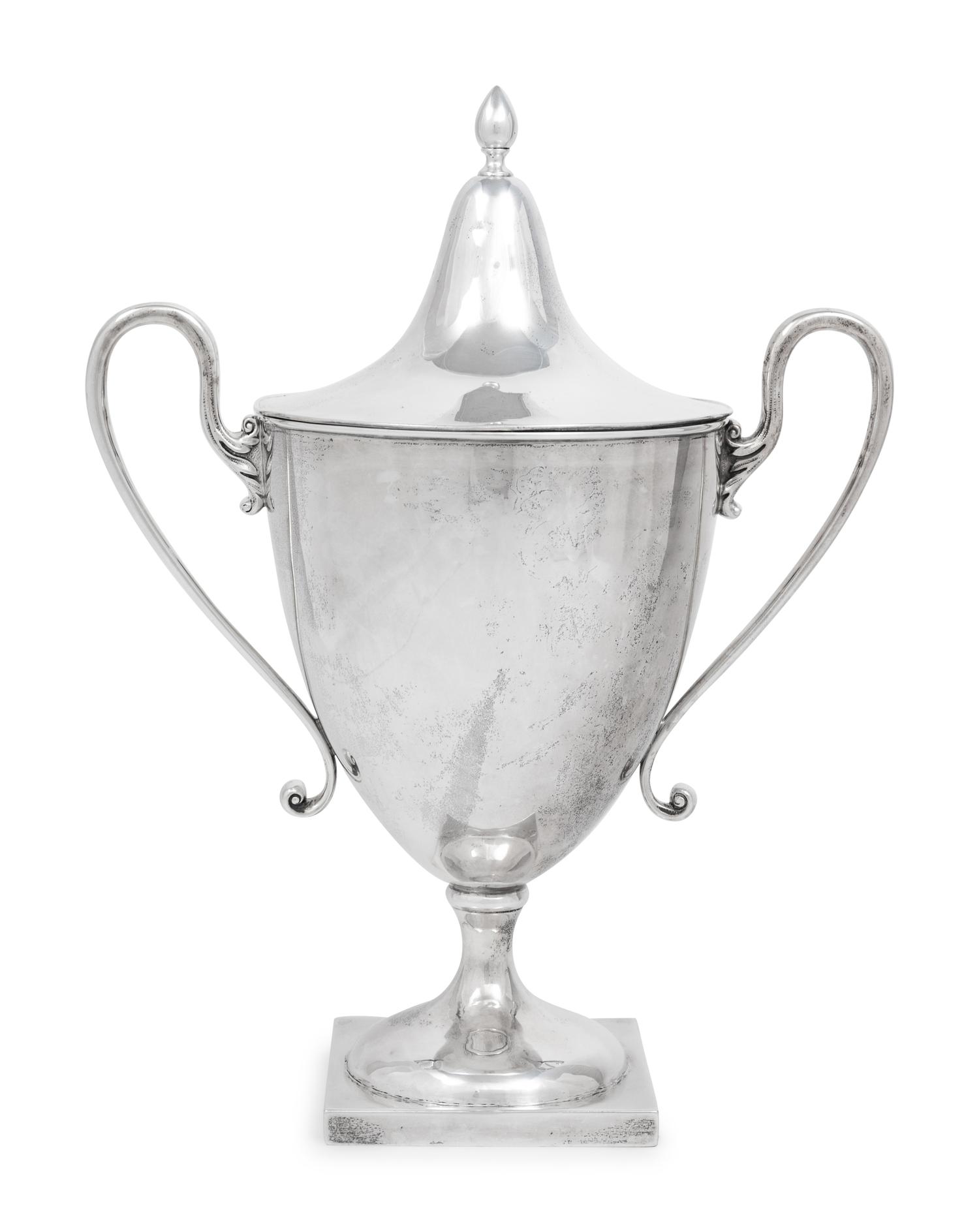 A George III Silver Cup and Cover