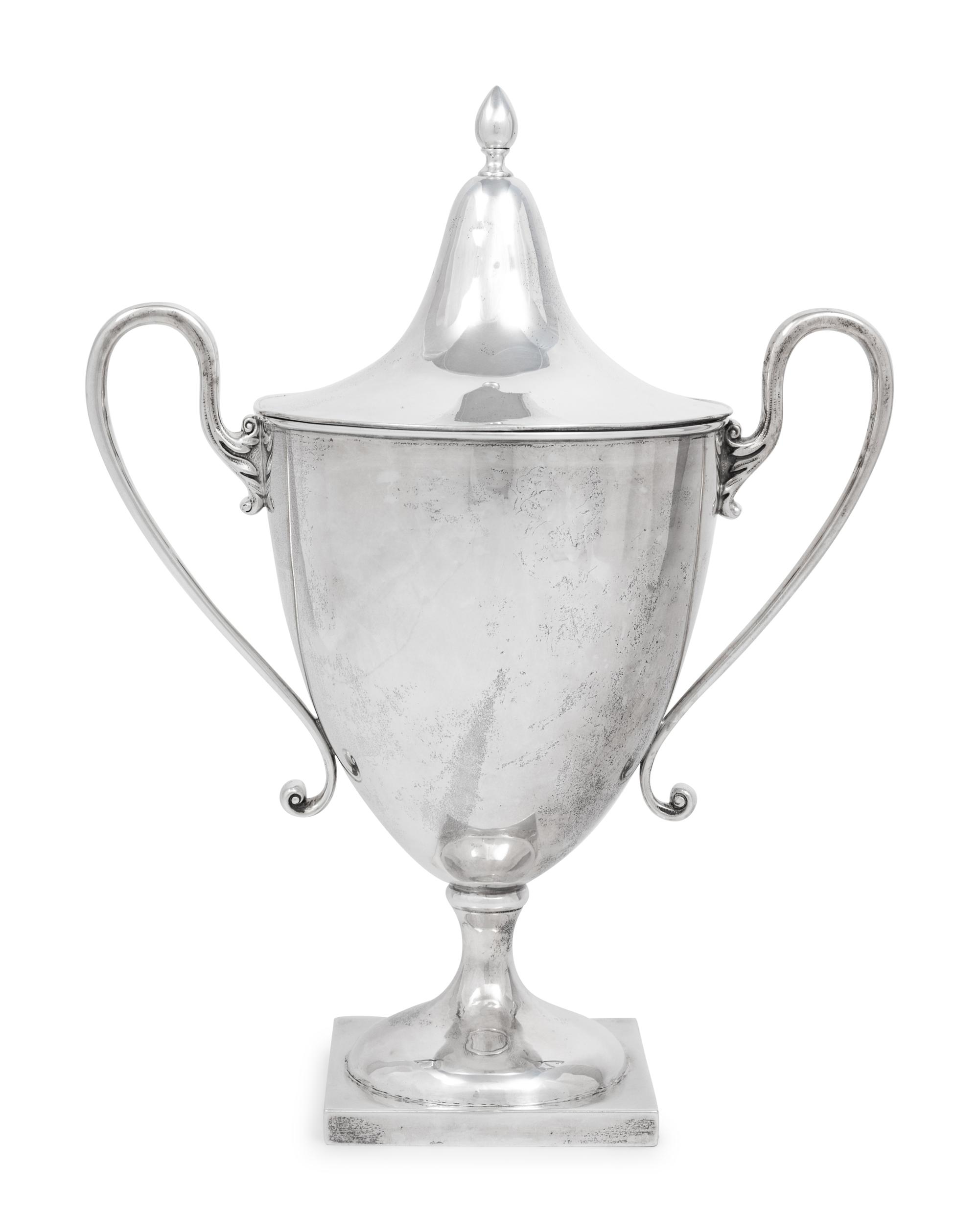 A George III Silver Cup and Cover