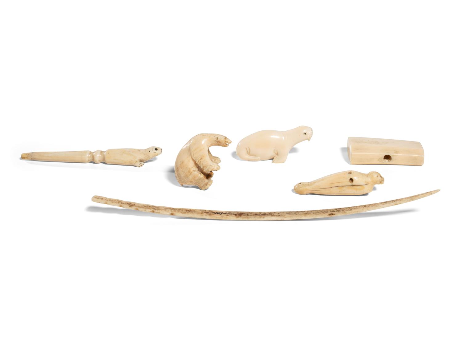 Alaskan Native Carved Figures