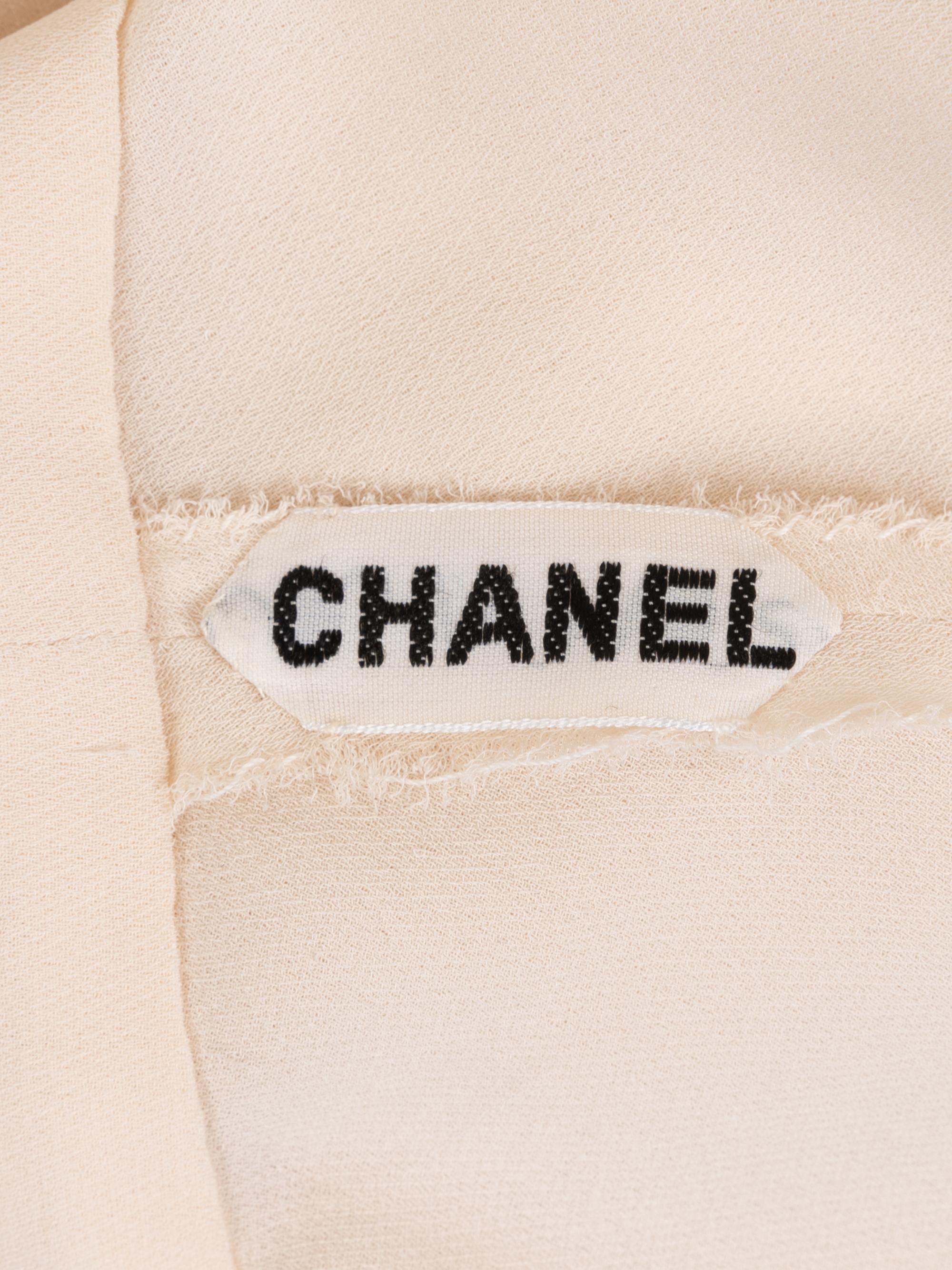 Chanel Haute Couture Shell Top, 1990-2000s
