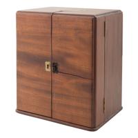 [Medicine] 19th Century wooden cased apothecary cabinet.