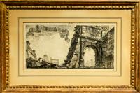 A Pair of Italian Engravings — AFTER PIRANESI, 19TH CENTURY