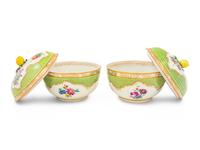 A Pair of Vienna Porcelain Covered Bowls