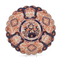 An Imari Palette Porcelain Charger