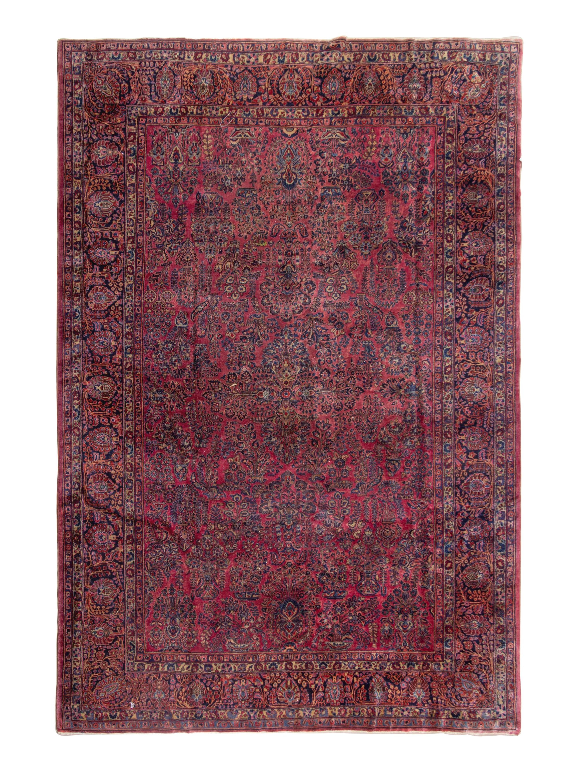 A Sarouk Wool Rug