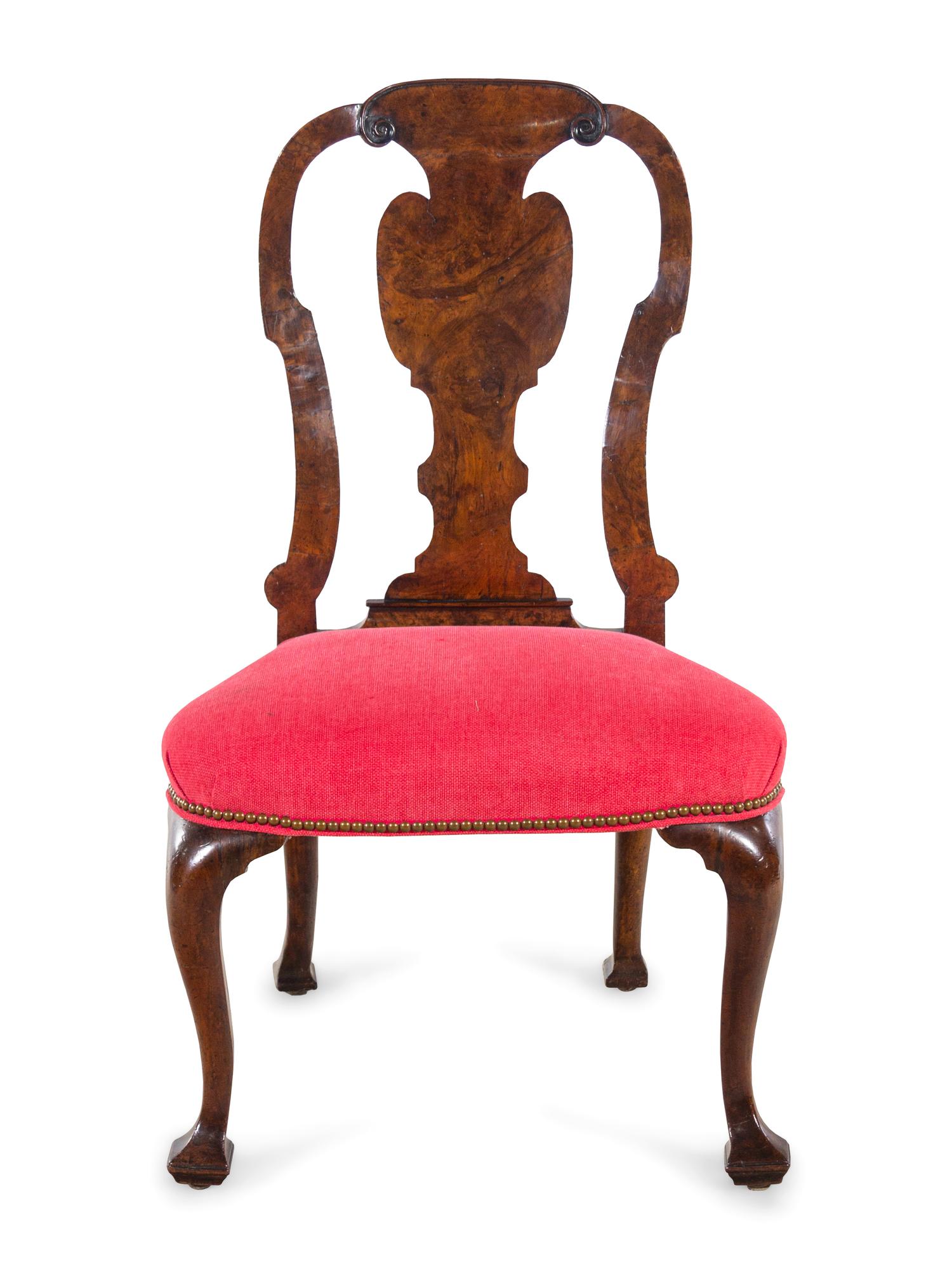 A George I Walnut Side Chair
