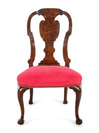 A George I Walnut Side Chair