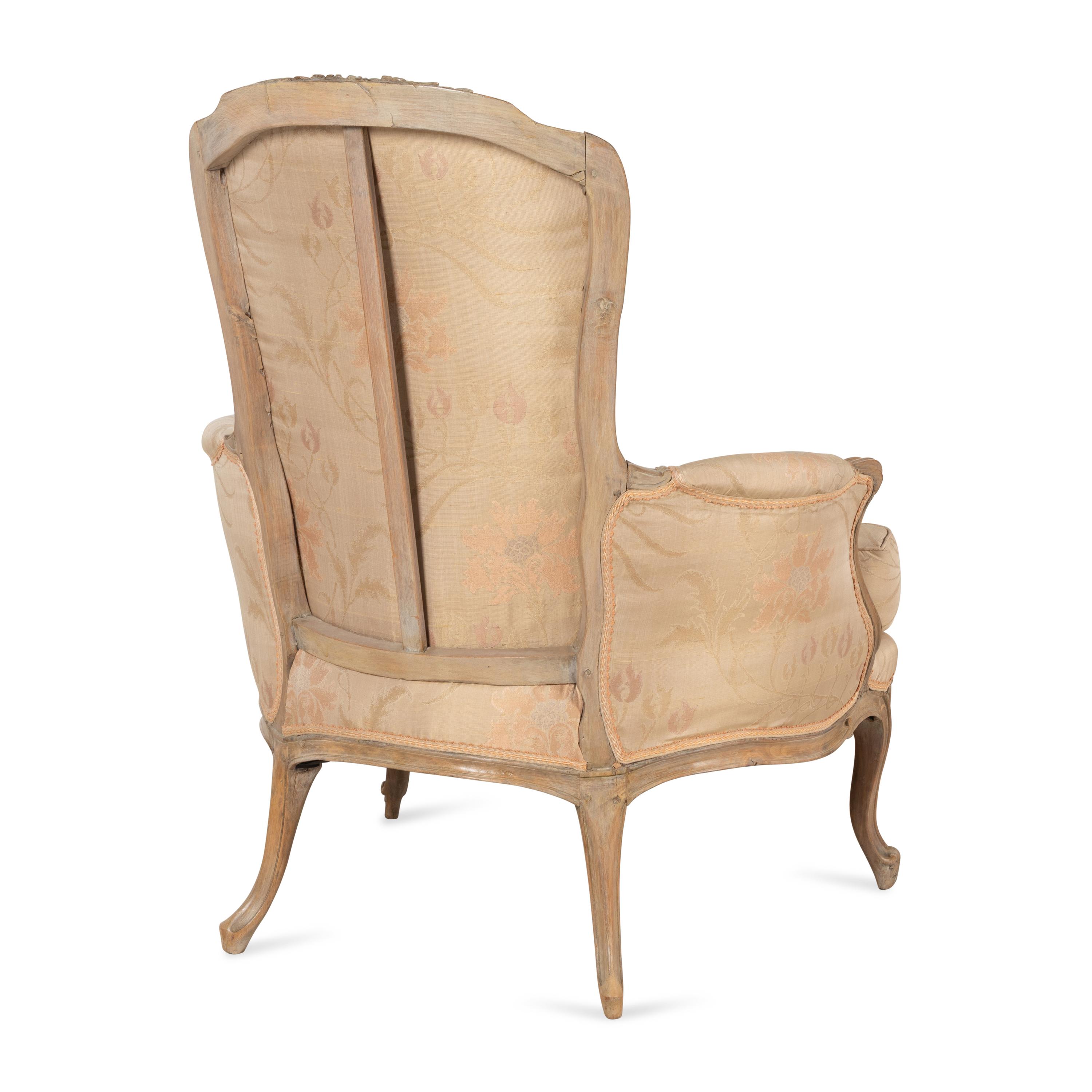 A Louis XV Cerused Bergère