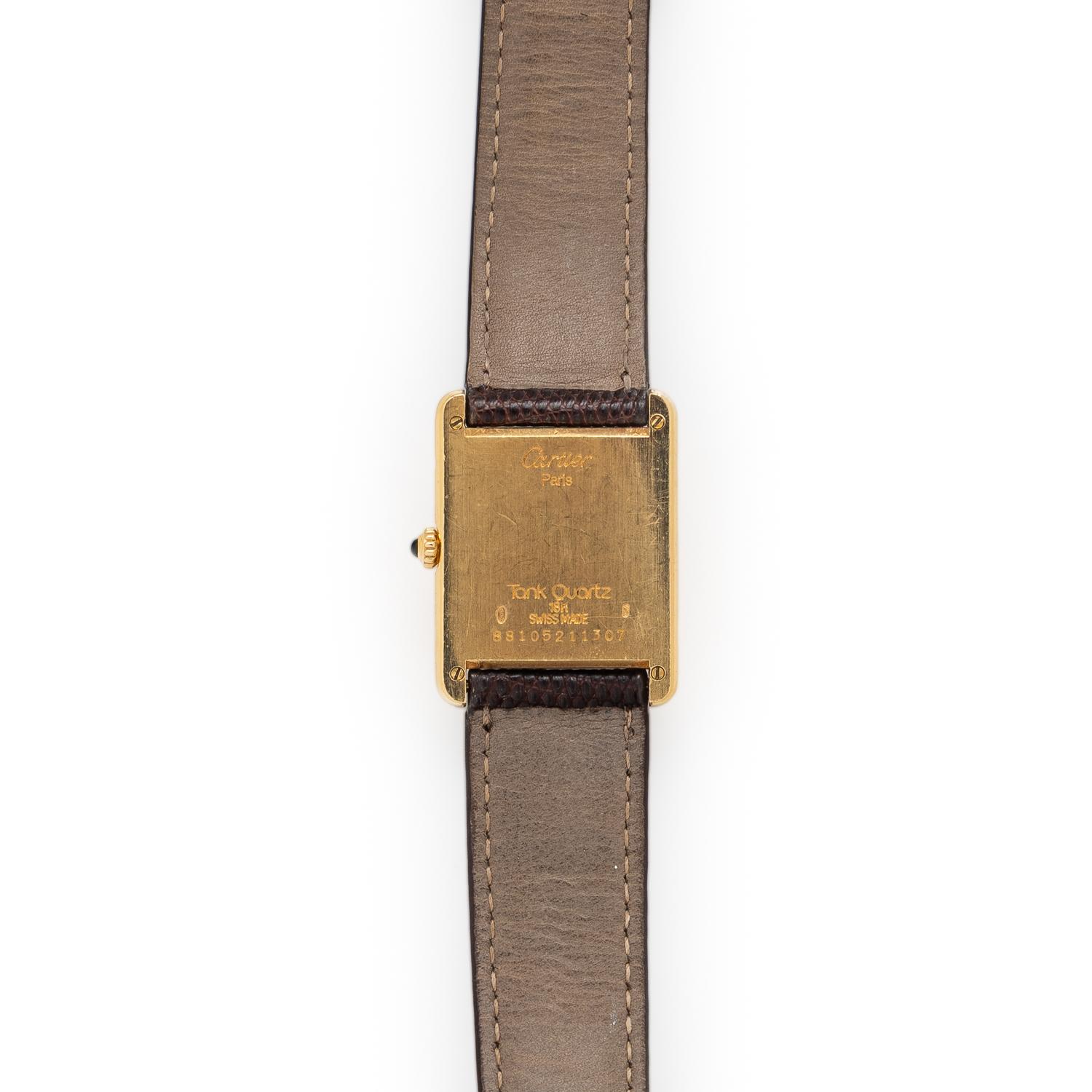 Cartier, Ref. 88105, 18K Yellow Gold 'Tank Louis' Watch