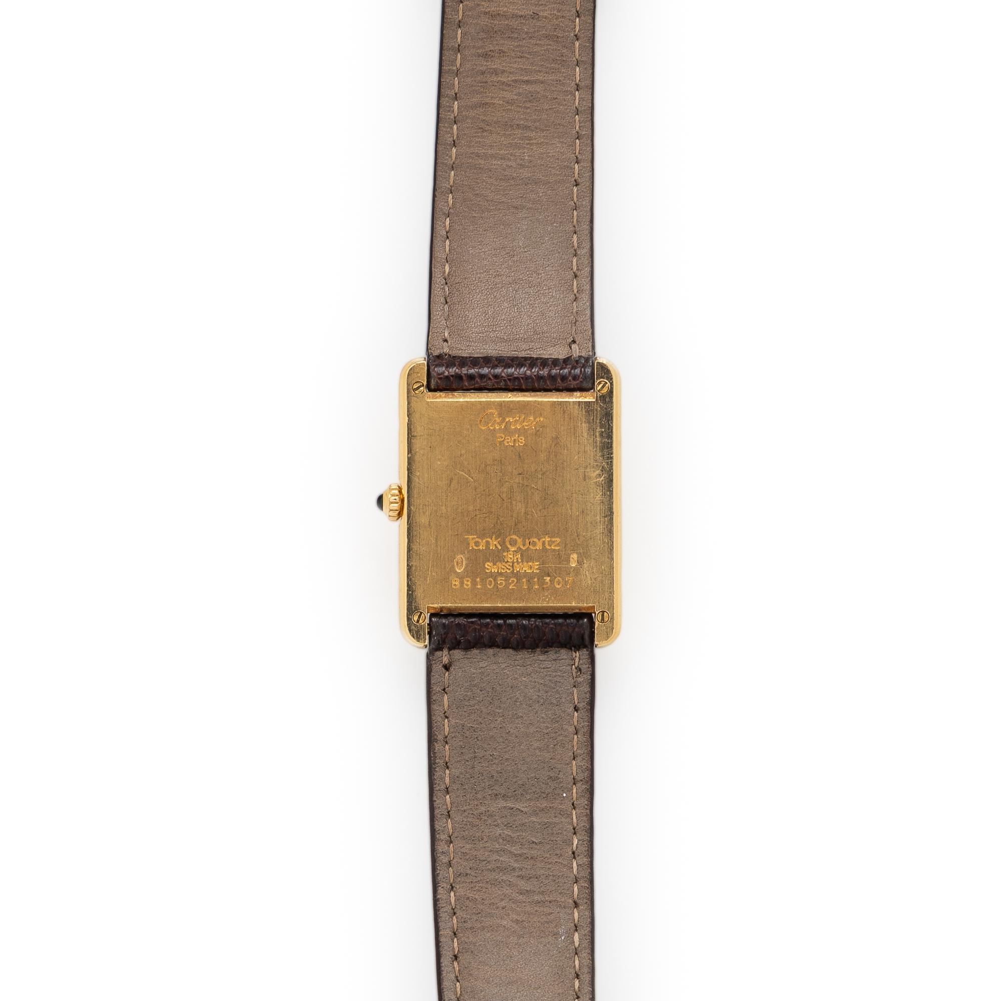 Cartier, Ref. 88105, 18K Yellow Gold 'Tank Louis' Watch