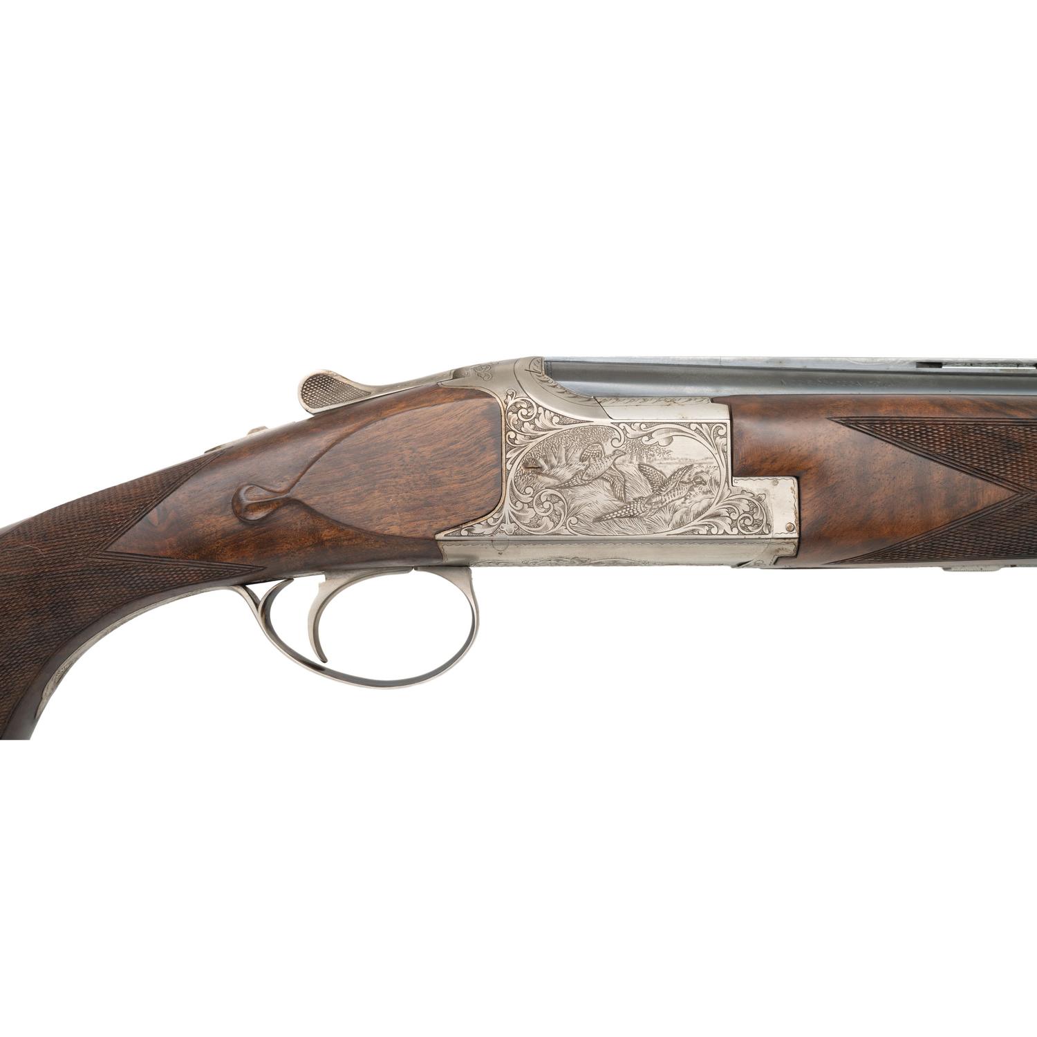 *Browning Superposed B 25 20 Gauge Shotgun with C2G Engraving by Paul Dubois in Travel Case