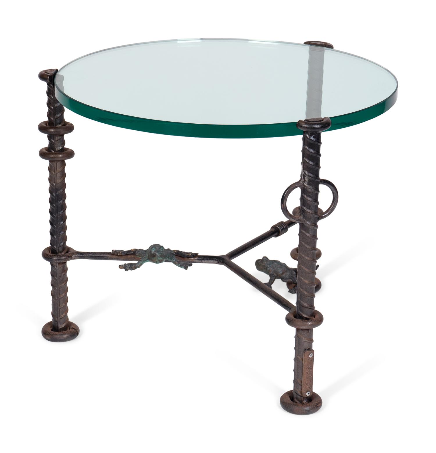 Bronze Figural Table