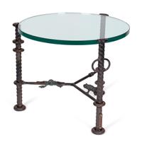 Bronze Figural Table