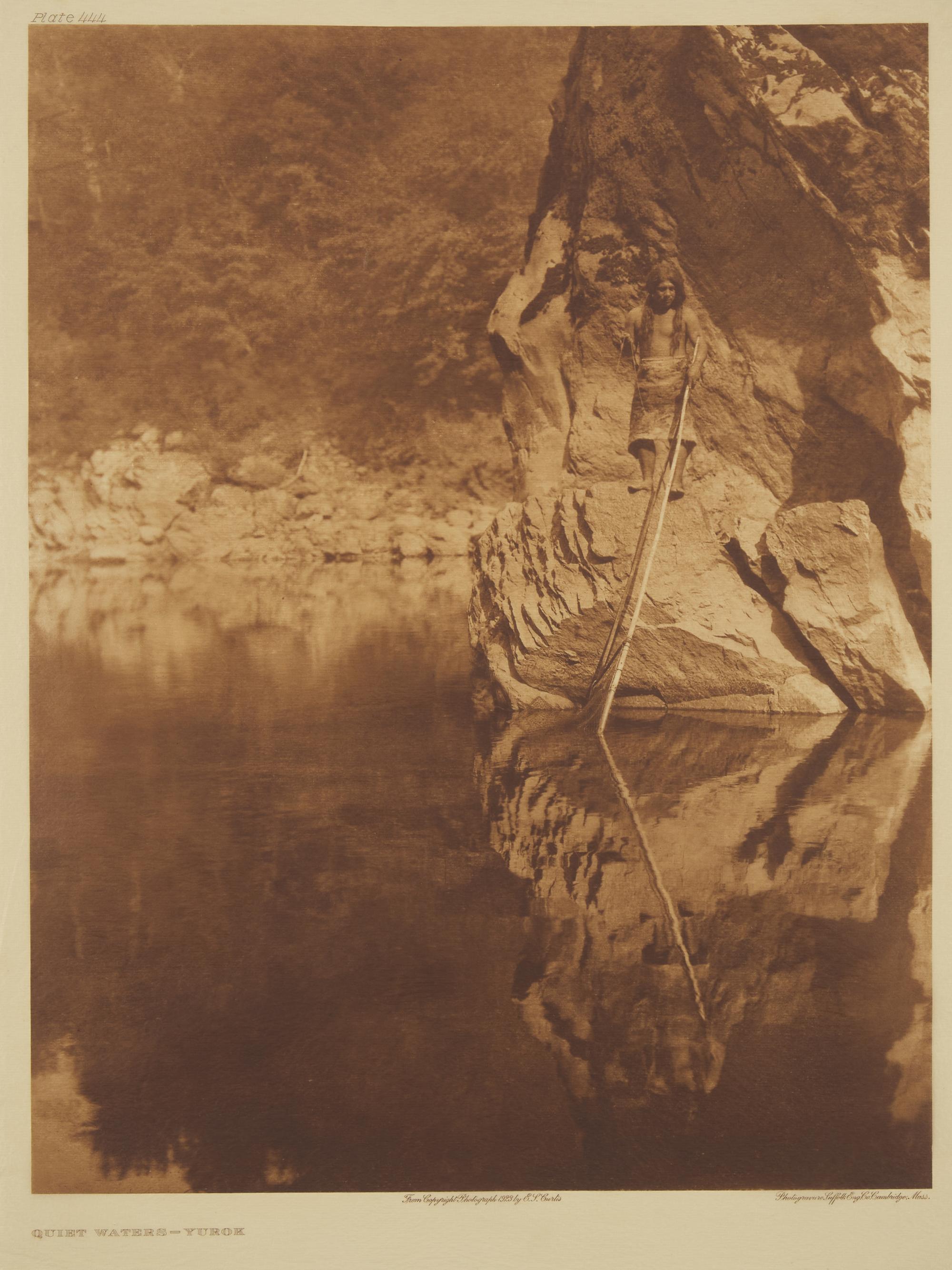 [Native-Americana] Curtis, Edward S. Quiet Waters - Yurok