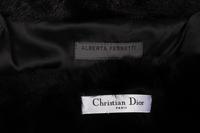 Alberta Ferretti Jacket and Christian Dior Scarf
